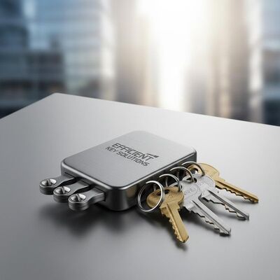 Dayanıklı Çelik Anahtarlık Düzenleyici OEM ODM Anahtarları Verimli Bir Şekilde Düzenlemek ve Anahtar Yönetimi Çözümlerini Geliştirmek İçin Mükemmel