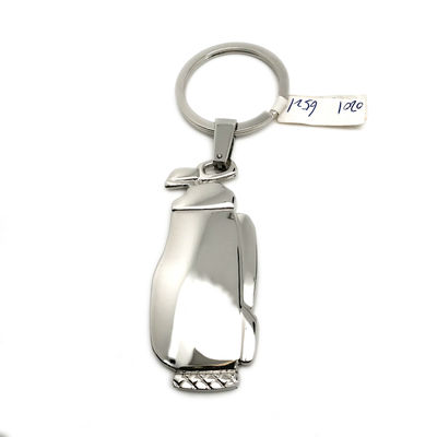 Kuş Metal Anahtar Zinciri Sahibi Bireysel Polybag Kişiselleştirilmiş Anahtar Zinciri