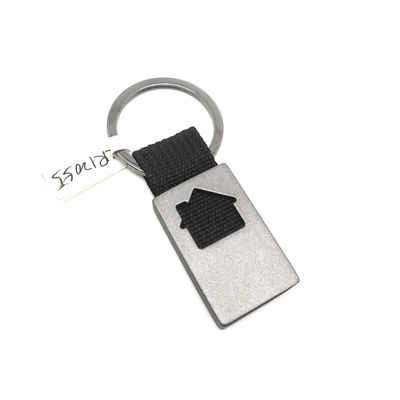 OEM / ODM Hizmetleri ve Bireysel Polybag Paketi ile Çinko Alaşımlı Metal Anahtar Çapı Sahibi