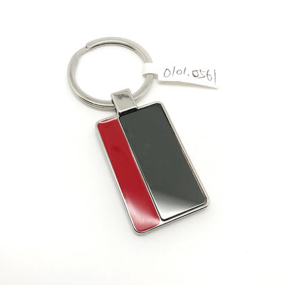 Keychain bilginleri için özelleştirilmiş logo metal anahtarlık tutucu