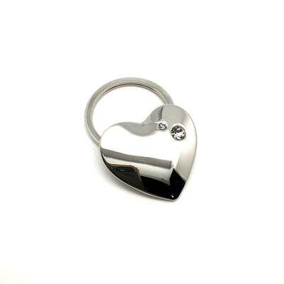 Bireysel Polybag'ta Özel Logo ile Gümüş Metal Anahtar Çapı Sahibi