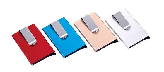 Klasik RFID engelleyici kredi kartı düzenleyici 8-10 kart için cüzdan