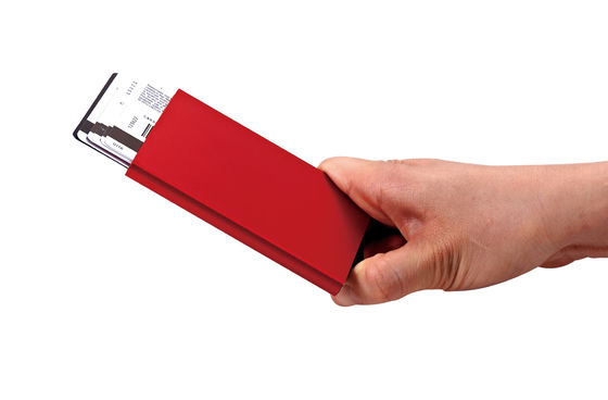 Klasik RFID engelleyici kredi kartı düzenleyici 8-10 kart için cüzdan