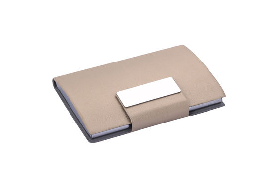 Slim Metal İsim Kartı Sahibi Sıkı Dikdörtgen Tasarımlı Erkekler ve Kadınlar İçin Uygun