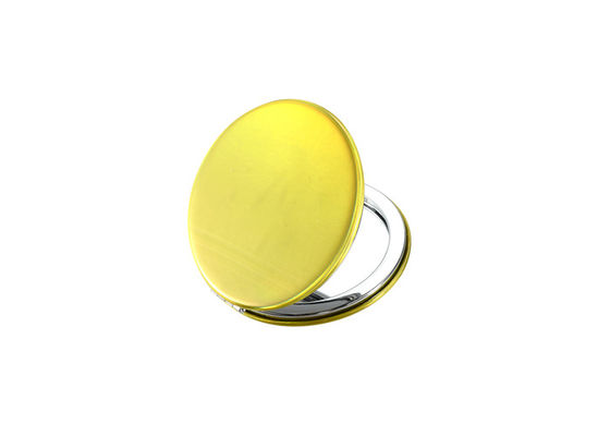 Jelly Color ABS Kozmetik Cep Aynası Kabartma 10mm Kalınlık Küçük El Aynası