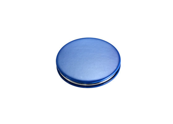 Jelly Color ABS Kozmetik Cep Aynası Kabartma 10mm Kalınlık Küçük El Aynası