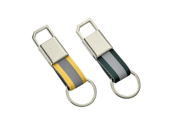Kayış Metal Snap Kanca Anahtarlık 9mm Kalınlık Parlak Tuval Anahtarlık Hatıra Eşyası