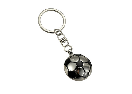 Futbol Metal Lazer Kazınmış Anahtarlıklar Logo Hatıra Hediye için Sevimli Anahtarlık