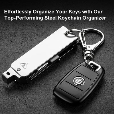 İyi fiyat Effortlessly Organize Your Keys with Our Top-Performing Steel Keychain Organizer çevrimiçi