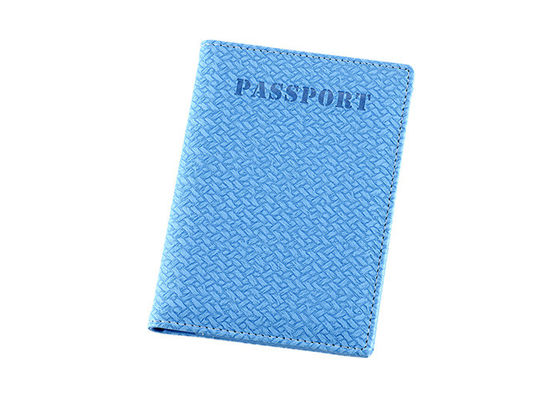 İyi fiyat Örgü Pu Deri Pasaportluk Kadın Dikdörtgen Reklam Hediyelik çevrimiçi